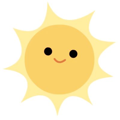 Sun Gif, Scary Facts, Happy Sun, Cute Sun, Good Morning Good Night, 판타지 아트, Good Afternoon, Cute Illustration, Animated Gifs