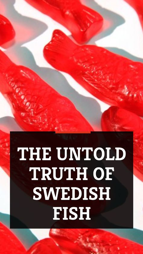 Swedish Fish Recipe, Fish Centerpiece, Swedish Fish Candy, Swedish Candy, At The Gas Station, Margarita Party, Saints Game, Gummy Candies, Beef Gelatin