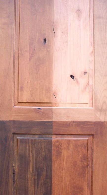 Natural Knotty Alder Kitchen Cabinets, Knotty Alder Kitchen Cabinets, Knotty Alder Interior Doors, Knotty Alder Kitchen, Alder Kitchen Cabinets, Cabinet Stain, Knotty Alder Doors, Alder Doors, Solid Core Interior Doors