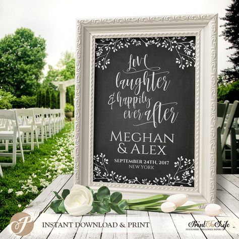 Chalkboard Welcome, Chalkboard Template, Wedding Program Sign, Wedding Seating Signs, Welcome Wedding Sign, Wedding Chalkboard Signs, Wedding Schedule, Seating Sign, Printable Wedding Sign