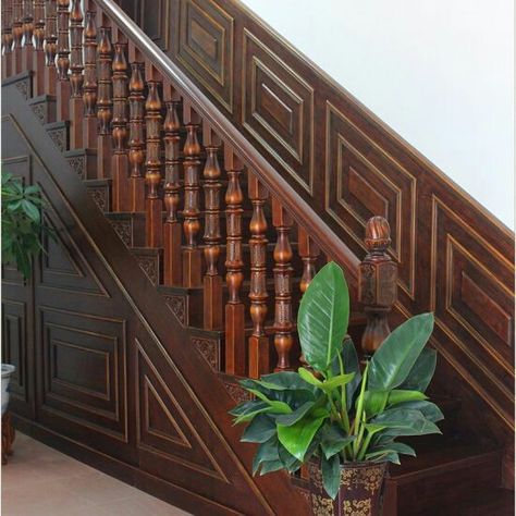 Teak Staircase, Home Staircase, Stairs Home, Wood Railings For Stairs, Staircase Manufacturers, Home Stairs, Spiral Stair, Types Of Stairs, Staircase Designs