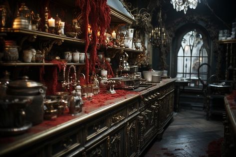 Unveiling the Enigmatic Allure of Dark Academia and Vampire Aesthetics Bookshelf Dark Academia, Vampire Aesthetics, Old Bookshelf, Old Bookshelves, Casting Shadows, Dark Woods, Antique Silverware, Passive House, Real Estate Houses