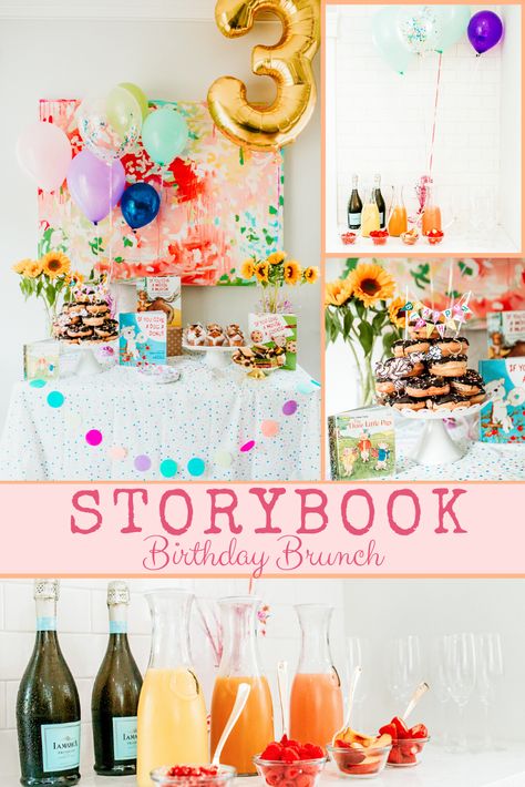 First Birthday Story Book Theme, Whimsical 2nd Birthday Party, Storybook Birthday Party Ideas, Storybook Birthday Cake, Storybook Tea Party, Book Theme 1st Birthday Party, Two Year Old Book Theme Birthday Party, Chapter Two Birthday Party, Children’s Book Birthday Party