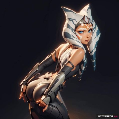 Ahsoka Tano Clone Wars, Star Wars Symbols, Ashoka Tano, Female Cartoon Characters, Star Wars Characters Pictures, Alien Girl, Star Wars Ahsoka, Star Wars Drawings, Star Wars Outfits