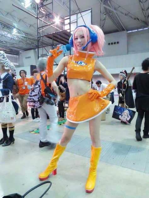 Cosplay Female Jojo Cosplay, Fitted Yellow Cosplay Costume, Cyberpunk Edgerunners Rebecca Cosplay, Senyamiku Cosplay Anime, Joylene Cujoh Cosplay, The Hedgehog, Harajuku, Twitter, Quick Saves