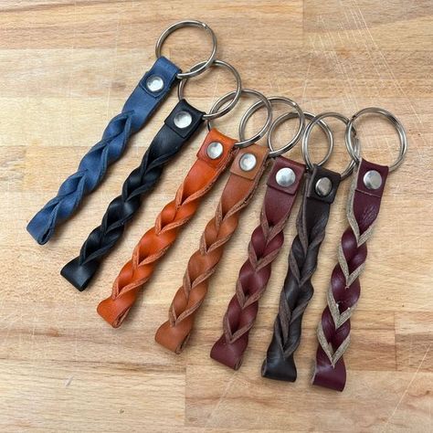 Leather key case