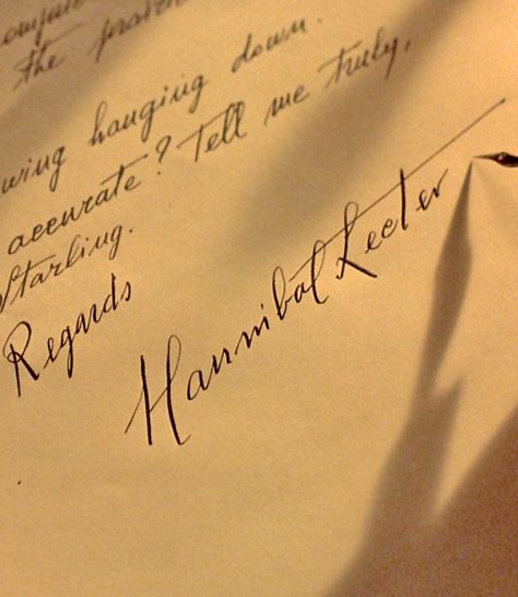 Dr Hannibal Lecter, Clarice Starling, Hannibal Tv Series, Thomas Harris, Sir Anthony Hopkins, Improve Handwriting, Hannibal Series, Nbc Hannibal, Will Graham