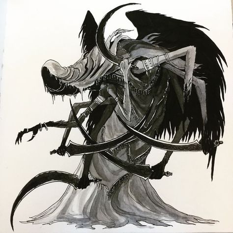 Bloodborne Art, Arte Doodle, Dark Creatures, 다크 판타지, Monster Concept Art, Bloodborne, Fantasy Monster, Fantasy Creatures Art, Mythical Creatures Art