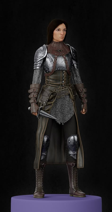 Ciri Armor, Celtic Armor, Medieval Shows, Medieval Female, Medieval Props, Medieval Outfit, Knight Outfit, Chainmail Armor, Armor Shoes