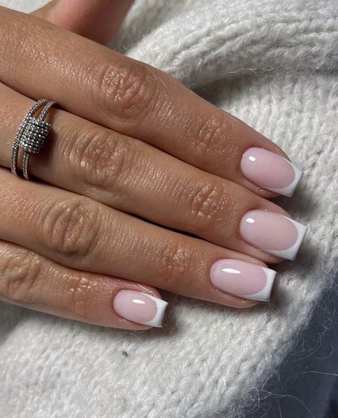 Valentine's Day Celebration, Long Acrylic Nail Designs, Nails Nude, Nude Nail, Nude Nail Designs, French Acrylic Nails, Cute Gel Nails, Nails For Women, Nails French