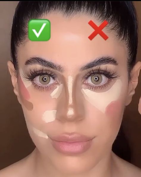 Face Contouring Makeup, Makeup Life Hacks, Eye Makeup Images, Blonde Hair Makeup, Makeup Order, Beginners Eye Makeup, Doll Eye Makeup, Eye Makeup Techniques, Beauty Makeup Tutorial