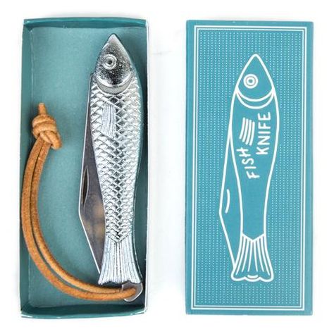 Fingerling Fish Knife Outdoor Kit, Fish Knife, Knife Gifts, Chrome Handles, Big Fish, Things To Buy, Fresh Water, Gift Set, Charms