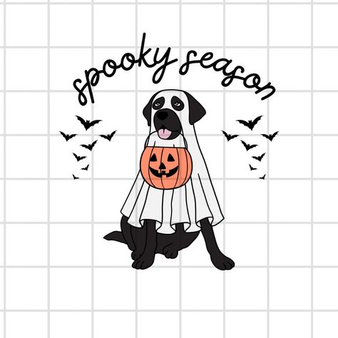 Vet Med Pumpkin Carving, Dog In Costume Drawing, Labrador Design, Cute Painted Pumpkin Ideas, Holiday Paintings, Dogs Halloween, Halloween Dogs, Cute Home Screen Wallpaper, Cute Home Screens