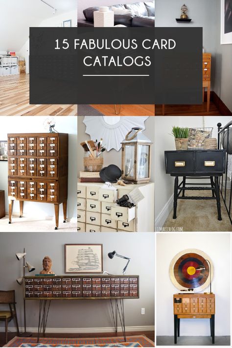 Search for "card catalog" | brepurposed Card Catalog Table, Metal Card Catalog Repurposed, Library Card Catalog Cabinet Repurposed, Card Catalog Repurposed, Card Catalog Diy, Repurposed Card Catalog, Apothecary Cabinet Diy, Diy Nightstand Makeover, Library Card Catalog Cabinet