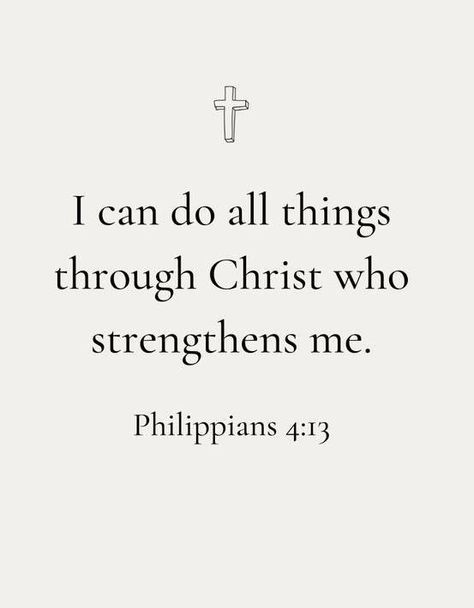 English Bible Verses, Self Inspirational Quotes, Philippians 4 13, Psalms, Verses, Bible Verses, Mario, Inspirational Quotes, Jesus