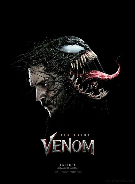 Venom Poster, Comic Venom, Tom Hardy Venom, Film Venom, Venom Eddie Brock, Venom 2018, Venom Eddie, Venom Movie, Marvel Movie Posters