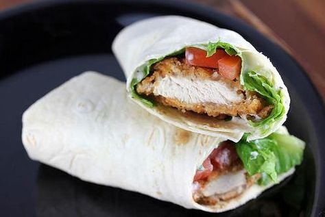 KFC Twisters Copycat Recipe | Craving something extra crispy? This KFC copycat is the perfect thing to make for dinner tonight. Kfc Twister Wrap Sauce Recipe, Kfc Twister, Twister Recipe, Kfc Recipes, Kfc Restaurant, Yummy Sandwiches, Fried Chicken Strips, Mac Sauce, Kfc Recipe