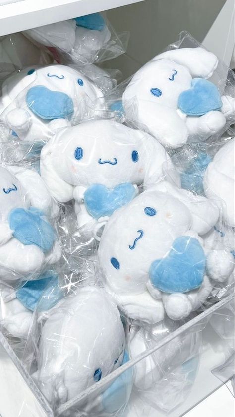 Cinamoroll Wallpaper, Cinnamoroll Plushies, Cinnamoroll Stuff, Cinnamoroll Sanrio, Blue Core, Baby Blue Aesthetic, Light Blue Aesthetic, Sanrio Stuff, Cute Plushies