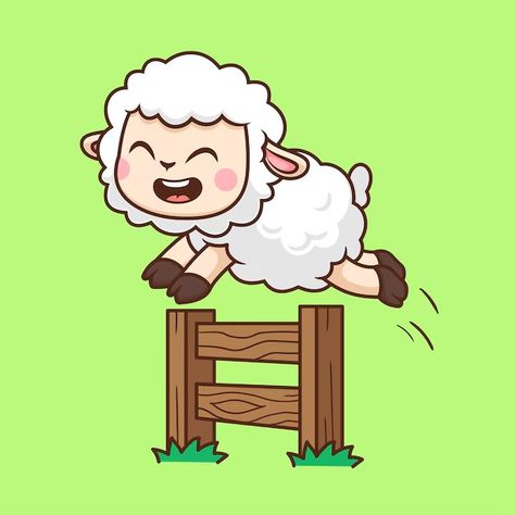 Catalyststuff | Freepik Sheep Icon, Sheep Jumping, Nature Icon, Tumblr Drawings, Vector Icons Illustration, Logo Psd, Cute Sheep, Technology Icon, Animal Nature