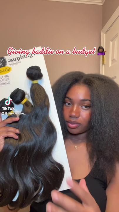 Sowed In Hair Extensions, Cute Quickweave Hairstyles For Black Women, Versitle Quick Weave Hairstyles, Quick Lasting Hairstyles Black, Cheap Weave Hairstyles Black Women, 2023 Quick Weave Hairstyles, Quick Weave Body Wave Hairstyles, Cheap Quick Weave Hairstyles, Oreo Quick Weave