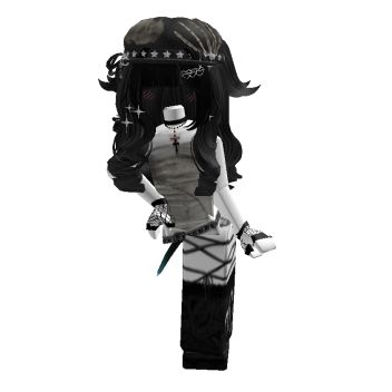 Nice Roblox Avatars, Roblox Tomboy Outfits, Roblox Black Outfits, Grunge Roblox Avatar Girl, Roblox Woman Avatar, Roblox Grunge Outfits, Roblox Avatars Girl Emo, Grunge Roblox Avatar, Goth Roblox Avatars