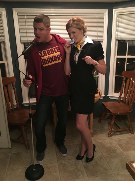 A pitch perfect Halloween, Braden Bella and Treblemaker Halloween Costumes For Two People, Halloween Costumes For Two, Best Friends Halloween Costumes, Friends Halloween Costumes, Best Friends Halloween, Friend Halloween Costumes, Best Friend Halloween, Best Friend Halloween Costumes, Halloween Coustumes