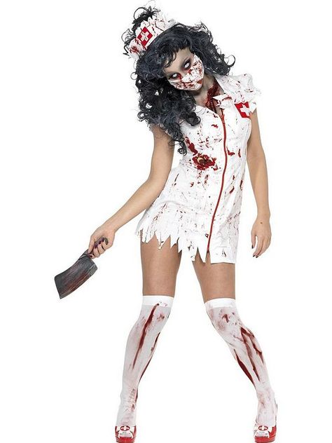 Zombie Nurse Costume, Zombie Nurse, Nurse Halloween Costume, Fancy Dress Ball, Zombie Bride, Zombie Costume, Halloween Zombie, Nurse Costume, Halloween Nurse