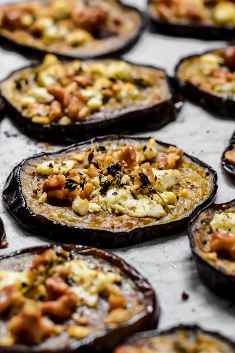 Goat Cheese, Eggplant, Nuts, Cooking Recipes, Cheese, Baking