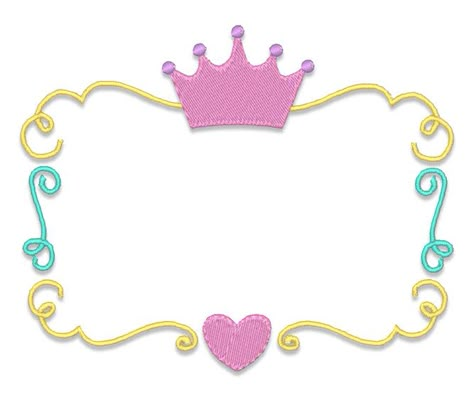 Princess Crown Printable, Princess Crown Clipart, Princess Crown Template Free Printable Clip Art, Disney Princess Circle Frame, Princess Crown Vector, Princess Frame, Boutique Fonts, Crown Frames, Printable Frames