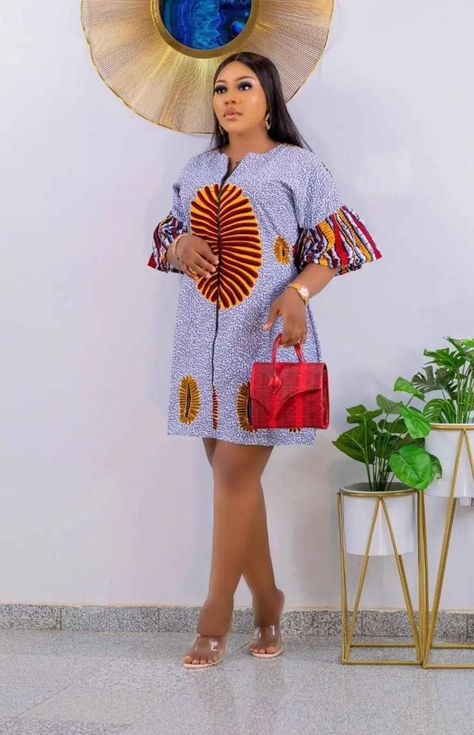 Latest Chitenge Dresses 2024, Simple Short Ankara Gowns, Simple Short Ankara Dresses, Africa Print Dress, Short Ankara Dresses, Long Sleeve Jumpsuits, Ankara Maxi Dress, Africa Print, Breastfeeding Fashion