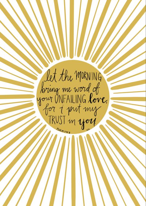 Sun Witch, Bible Calligraphy, Kids Church Rooms, Psalm 143, Sun Quotes, Youth Conference, Spiritual Food, Bible Verse Background, Sunshine Quotes