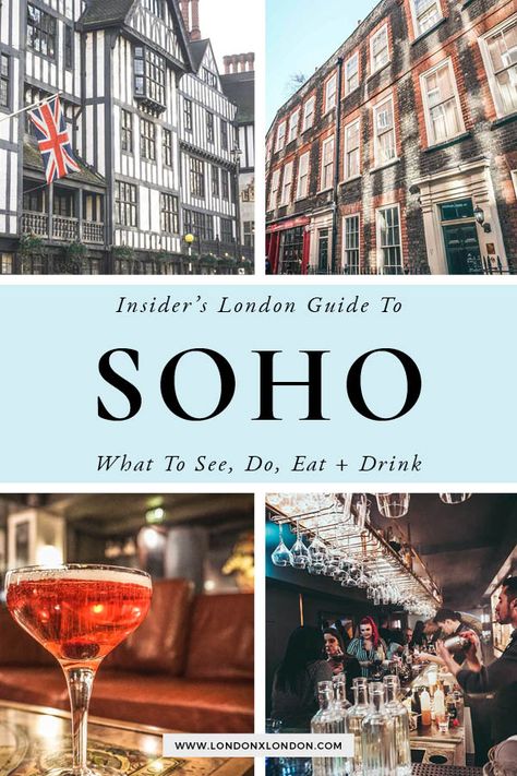 Best Restaurants In London 2023, Best Cafes In London, Cool Restaurants In London, Soho London Restaurant, Best Restaurants London, Bars In Soho London, London Breakfast, London Coffee Shop, Soho Restaurants