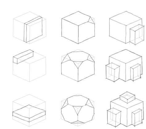 Architecture Design Basics - Form - First In Architecture Subtraction Architecture, Elements Of Design Form, Geometric Transformations, Architecture Portfolio Template, Forms And Shapes, Form Architecture, 3d Geometric Shapes, Architectural Forms, Interior Architecture Drawing