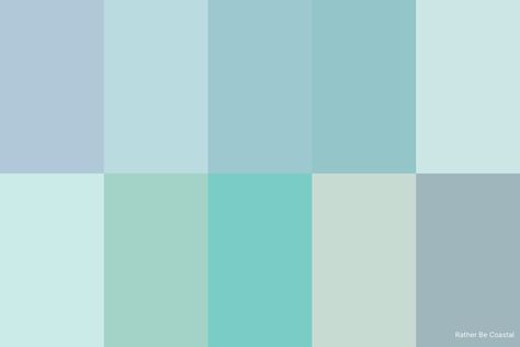 Valspar Beach Paint Colors, Valspar Coastal Paint Colors, Coastal Blue Paint Colors, Beachy Paint Colors, Coastal Blue Paint, Aqua Paint Colors, Beach Paint Colors, Aqua Palette, Coastal Color Scheme