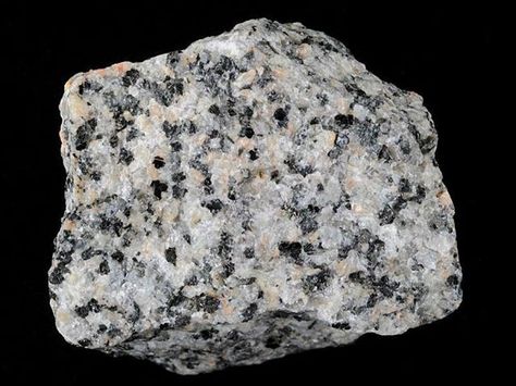 Granodiorite Granite Rock Stones, Diorite Rock, Geology Rocks Mineral, Granite Rock, Igneous Rocks, Rock Identification, Hag Stones, Geology Rocks, Rock Minerals