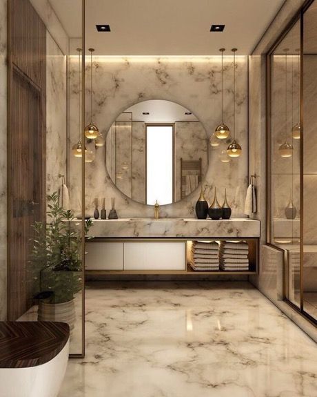 Living Room Candles, Luxurious Bathrooms, Bathroom Remodel Cost, Interior Design Per La Casa, Gorgeous Bathroom, Bathroom Trends, Bathroom Design Luxury, Bad Design, Dream Bathrooms