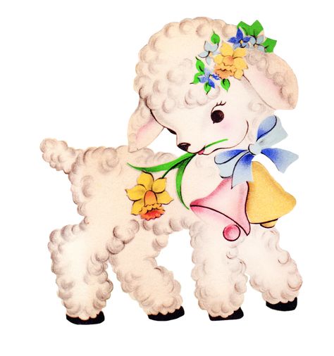 Vintage Baby Clip Art | Free Vintage Baby Lamb Clipart Timmy Time, Vintage Easter Cards, Easter Lamb, Religious Christmas Cards, Baby Lamb, Easter Clipart, Baby Clip Art, Clip Art Vintage, Free Graphics