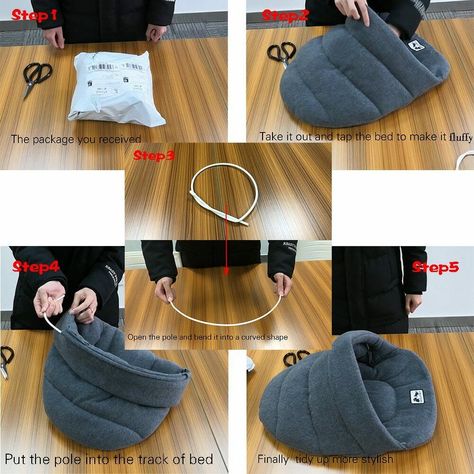 Heated Dog Bed, Fleece Pet Bed, Heated Cat Bed, Fleece Dog Bed, Cats Sleeping, Puppy Kennel, Cave Bed, Cat In Heat, Designer Dog Beds