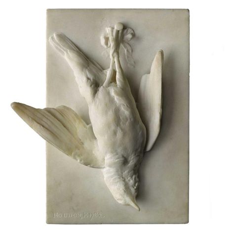 Jean-Antoine Houdon - The Dead Thrush (La Grive Morte), 1782 Houdon Sculpture, Dead Bird, Birds Feathers, Animal Skeletons, Plaster Sculpture, A Silent Voice, Marble Sculpture, Bird Sculpture, High Relief