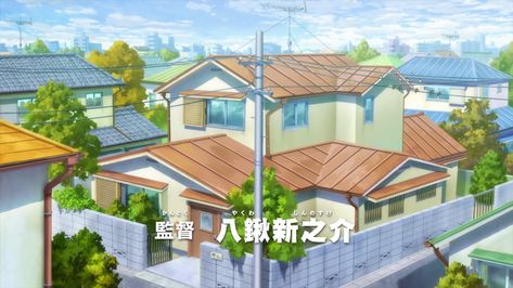 Doraemon Images, Doraemon And Nobita, Anime Houses, Grandmother And Grandfather, Another Earth, Asian House, Flower Background Images, Anime Places, Japanese Room