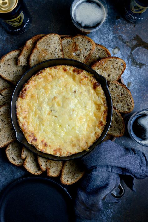 Dubliner Cheese, Warm Appetizers, Irish Recipes Traditional, Breakfast And Brunch, Soften Cream Cheese, Irish Recipes, Cheese Dip, Appetizer Dips, Dip Recipes