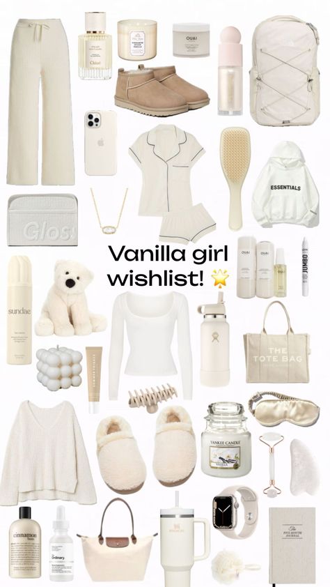 #vanillagirlinspo #vanillagirl #vanillagirlaesthetic #vanillagirloutfit #vanillagirlasthetic #vanillagirls #vanillagirlwishlist #vanillagirlguide #vanilla #wishlist #wishlistideas #wishlistinspo Vanilla Girl Wishlist, Teen Christmas Wishlist, Girl Wishlist, Girly Christmas Gifts, Cute Christmas Ideas, Cute Birthday Ideas, Vanilla Girl, Cute Lazy Day Outfits, Girly Gifts