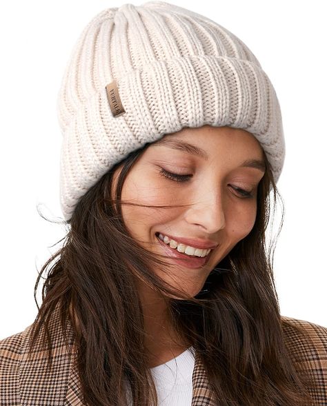 FURTALK Winter Hats for Women Fleece Lined Beanie Cable Knit Chunky Beanies Womens Snow Cap at Amazon Women’s Clothing store What To Pack For London, London Packing List, Handy Gadgets, Snow Cap, Winter Hats For Women, What To Pack, Hats For Women, Winter Hats, For Women