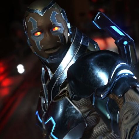 photos i took from injustice 2 Injustice 2, Blue Beetle, Blue