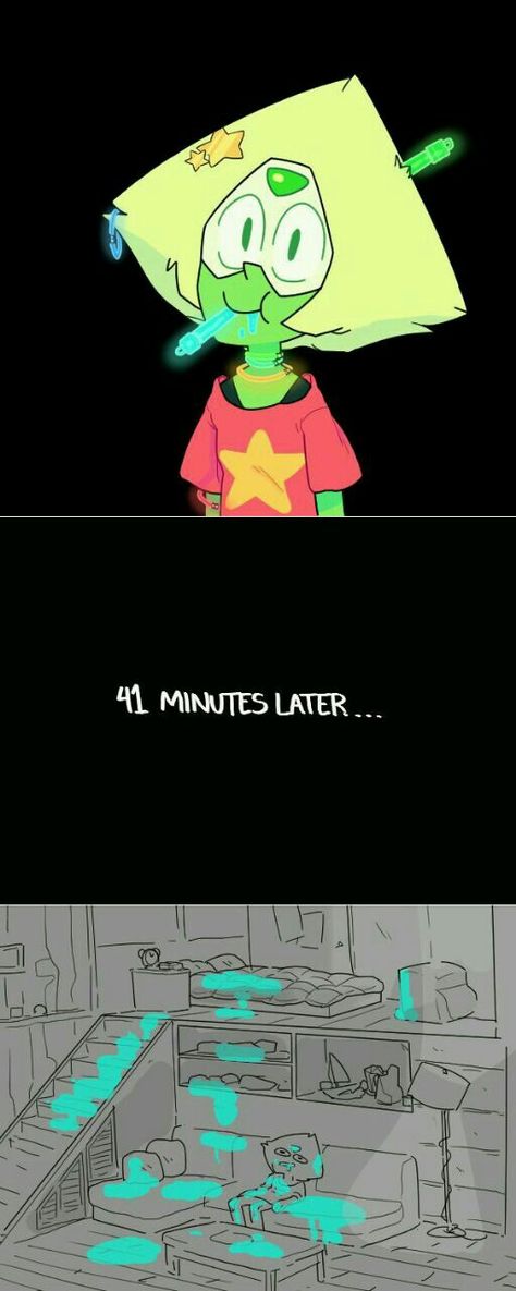 Steven Universe Peridot, Steven Universe Lapidot, Peridot Steven Universe, Universe Images, Steven Universe Memes, Space Rocks, Steven Universe Funny, Steven Universe Characters, Steven Universe Comic