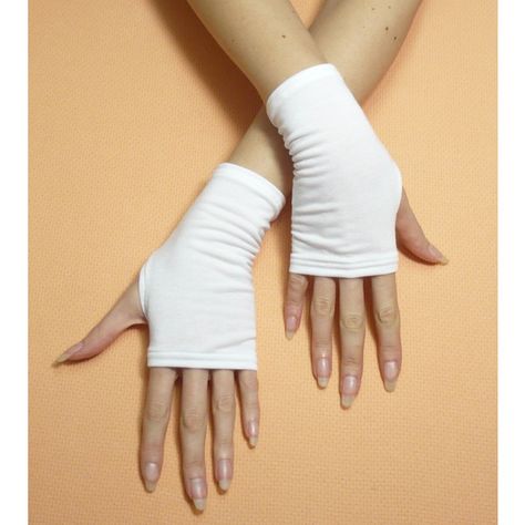 White Fingerless Gloves Aesthetic, Gloves Aesthetic White, White Fingerless Gloves, Sheer Fingerless Gloves, White Gloves Wedding, Cute White Gloves, White Hand Gloves, Short White Gloves, Long White Gloves