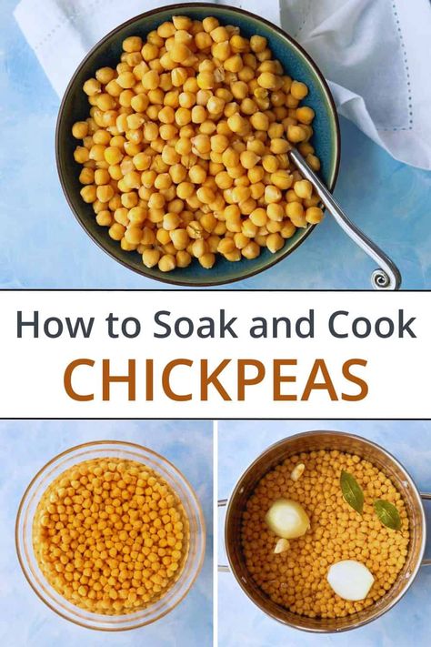 How to Soak and Cook Chickpeas: Discover the right way to soak, cook, and store dried chickpeas. Reduce waste and have perfectly cooked chickpeas ready to go. Pop over to our site for the full recipe! Cook Dried Chickpeas, Cook Chickpeas, Tips For Meal Prepping, Dried Chickpeas, Homemade Slaw, Creamy Pasta Bake, Cooked Chickpeas, Meal Prep Guide, Dry Chickpeas