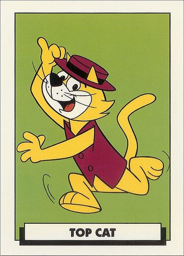 17F Top Cat | From the box Credits: Special thanks to all th… | Flickr Huckleberry Hound, Old Cartoon Characters, Cat Cartoons, Hanna Barbera Cartoons, Old School Cartoons, Childhood Cartoons, School Cartoon, Merrie Melodies, Top Cat