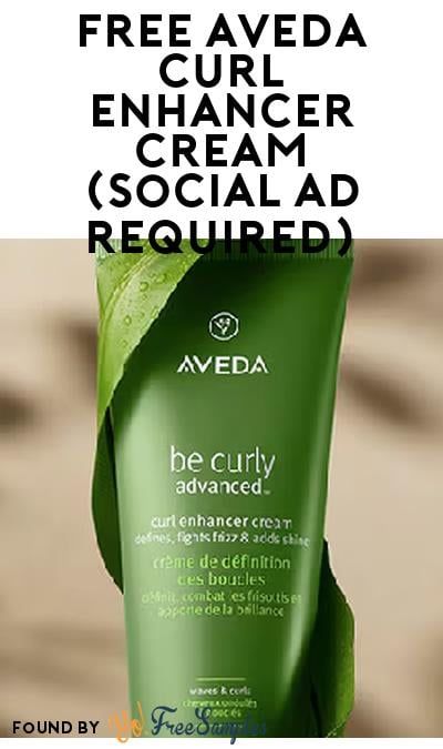 Possible FREE Aveda Be Curly Advanced Curl Enhancer Cream (Social Media Ad Required)
https://yofreesamples.com/beauty-stuff/possible-free-aveda-be-curly-advanced-curl-enhancer-cream-social-media-ad-required Aveda Be Curly, Curl Enhancer, Beauty Stuff, Free Stuff, Social Media, Media, Cream, Beauty