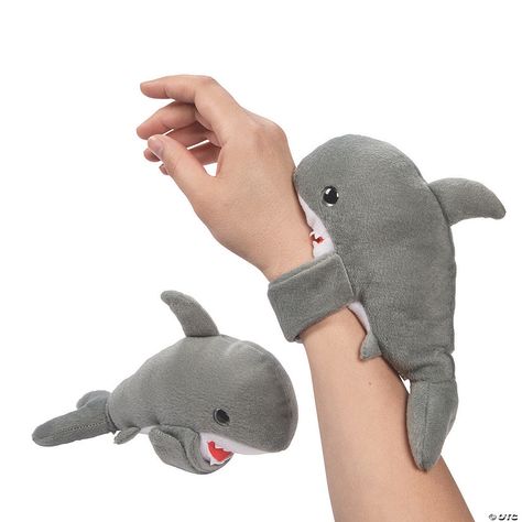 Stuffed Shark, Shark Themed Party, Shark Plush, Arte Van Gogh, Slap Bracelets, Cute Shark, Shark Party, Great White Shark, Cute Plush